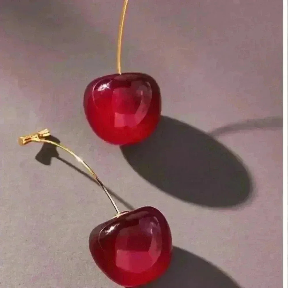 Cherry Drop  Earings